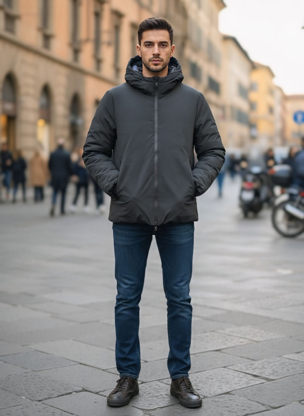 GIUBBINO TESSUTO TECNICO