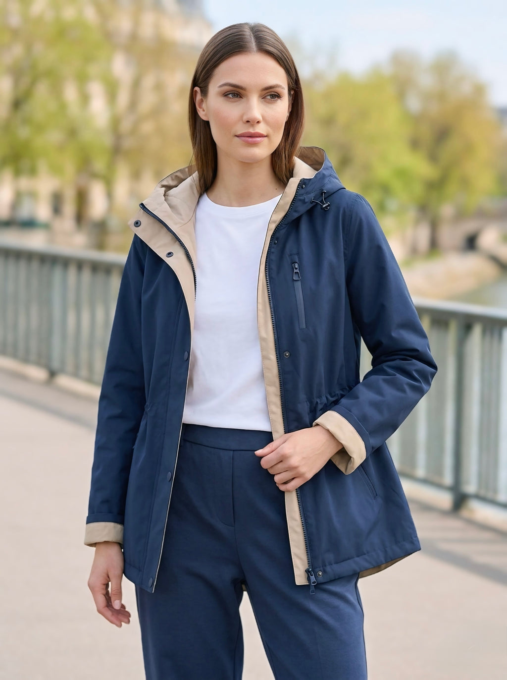 PARKA LEGGERO REVERSIBILE