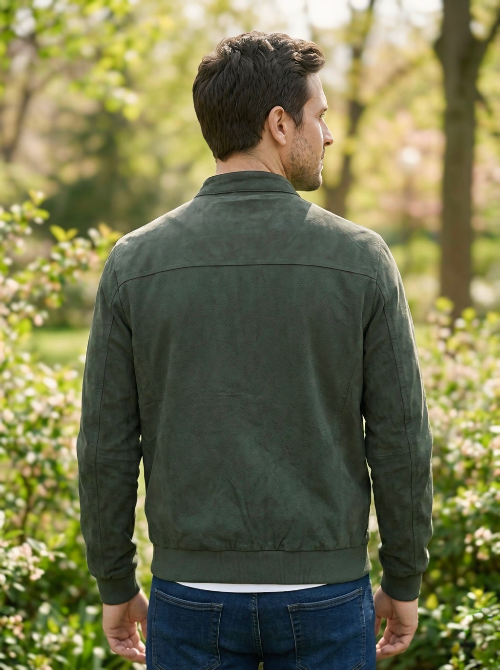 BOMBER ALCANTATA TRAFORATO