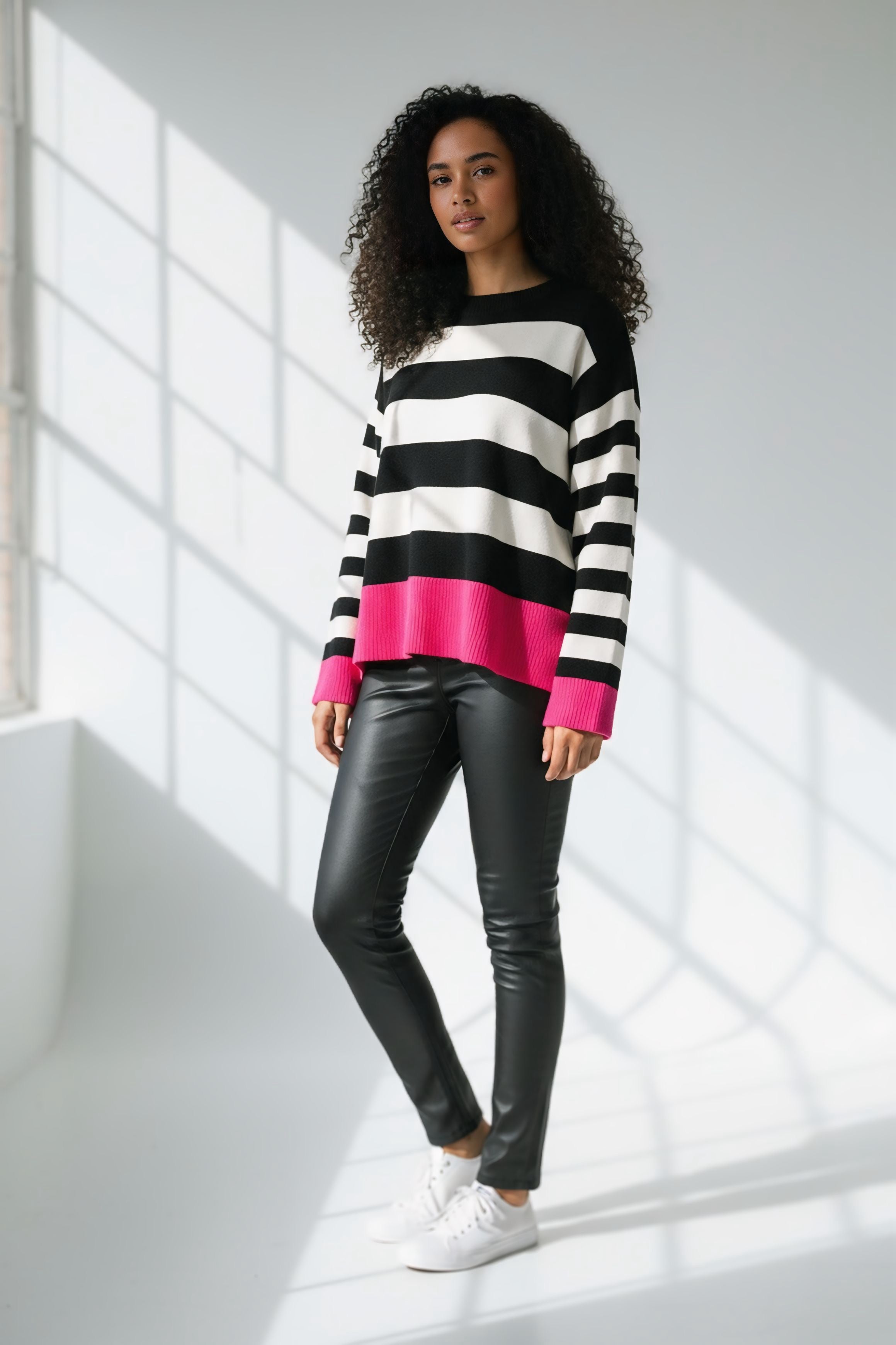 MAGLIONE RIGHE LARGHE