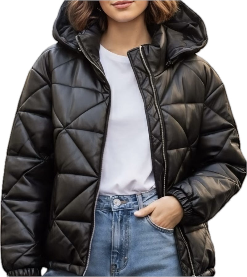 BOMBER ECOPELLE IMBOTTITO