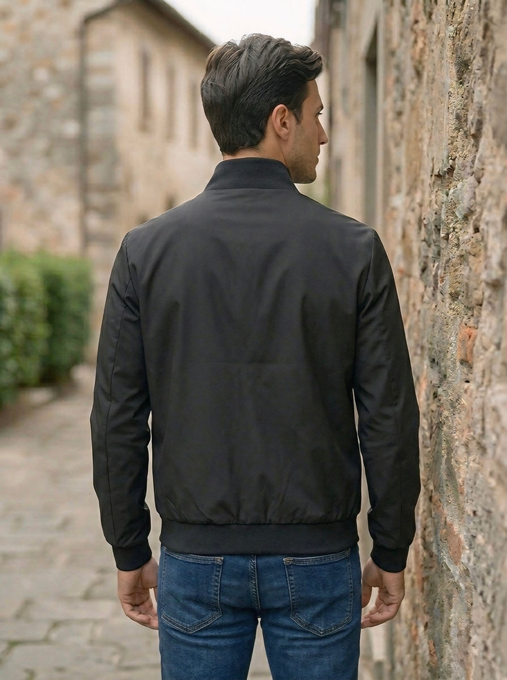 BOMBER MINIMAL IN TELA VELA