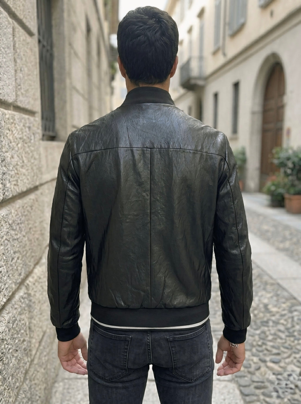 BOMBER ECOPELLE EXTRA SOFT