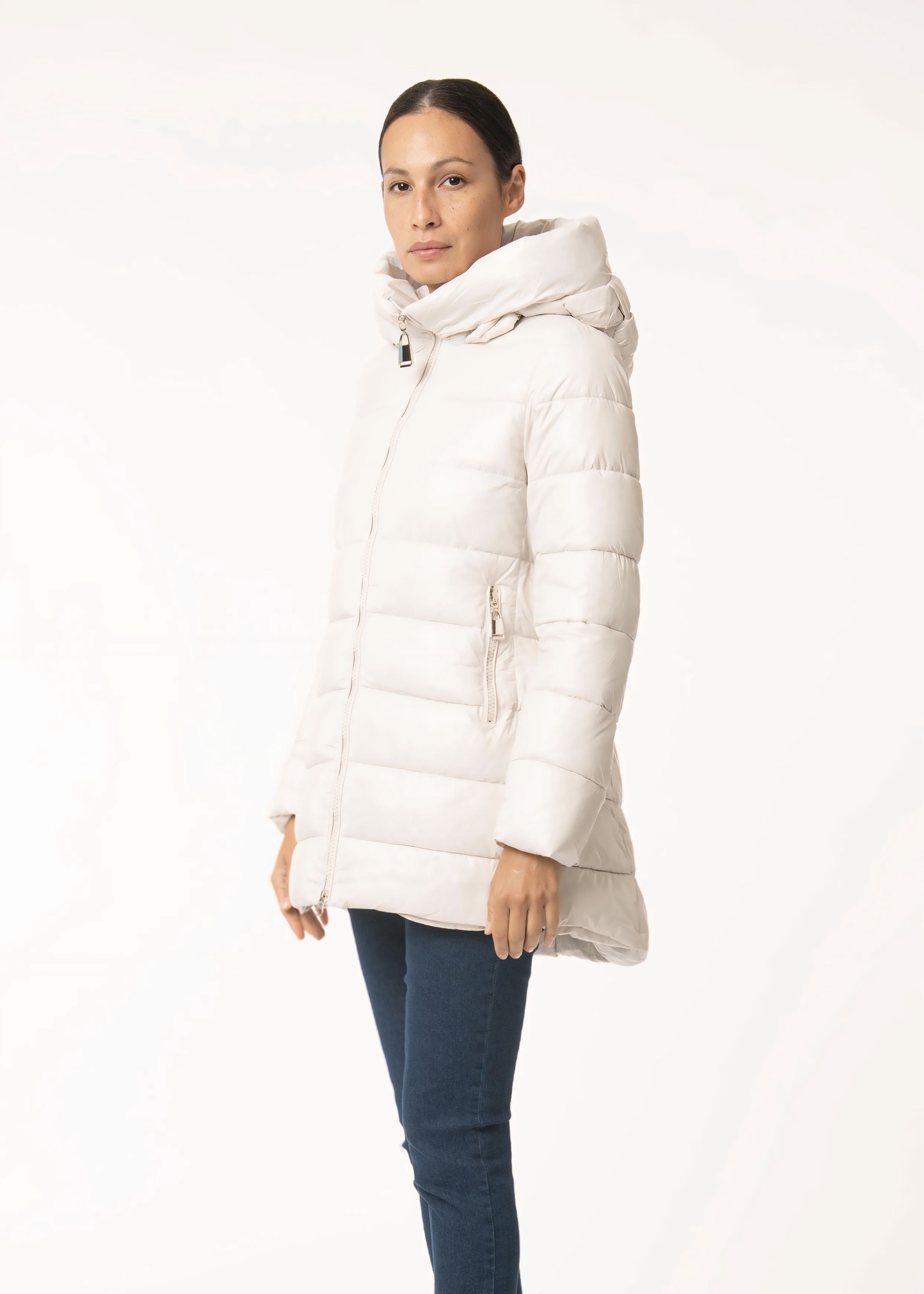 GIACCONE CAPPUCCIO TRECCIA