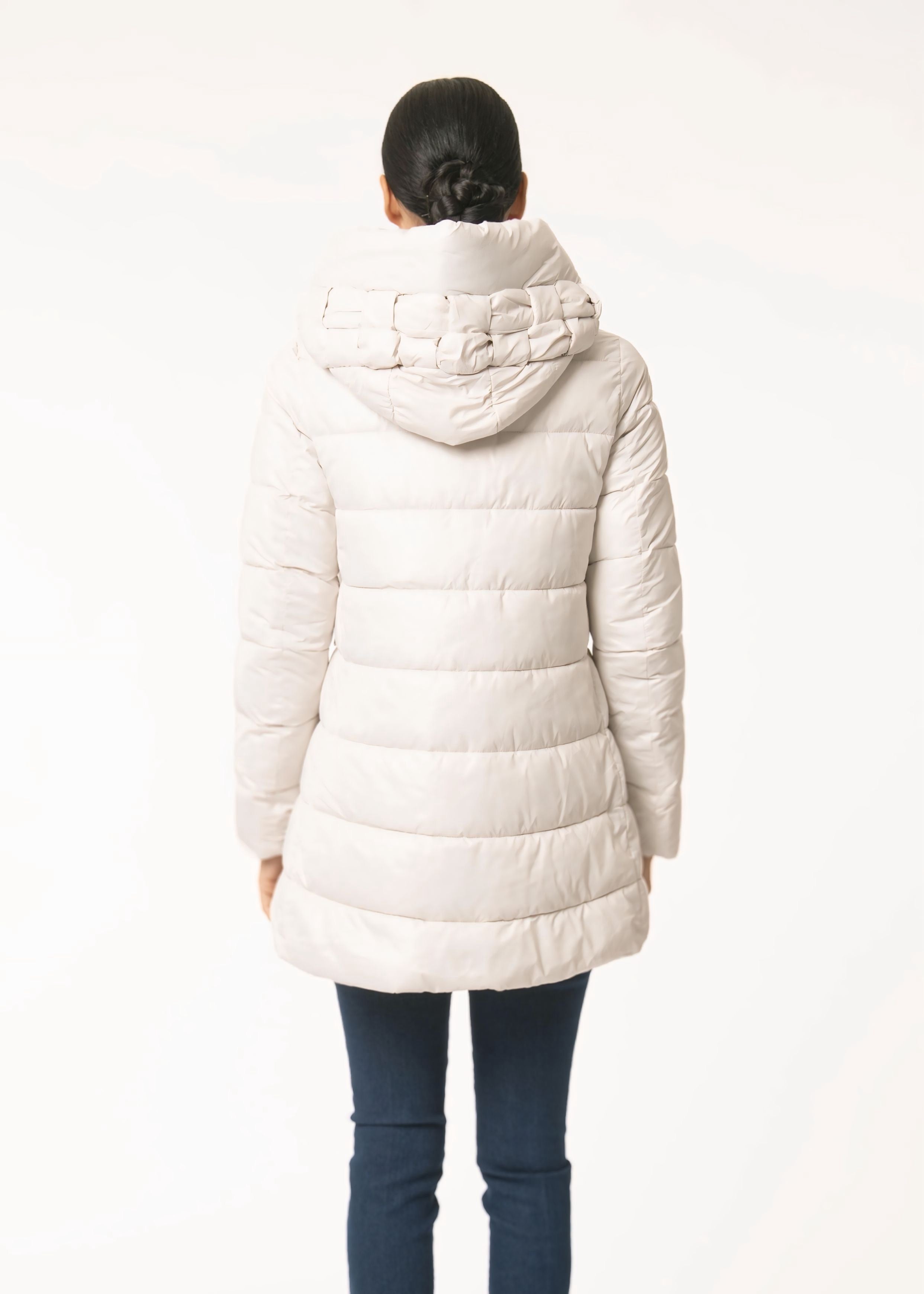 GIACCONE CAPPUCCIO TRECCIA