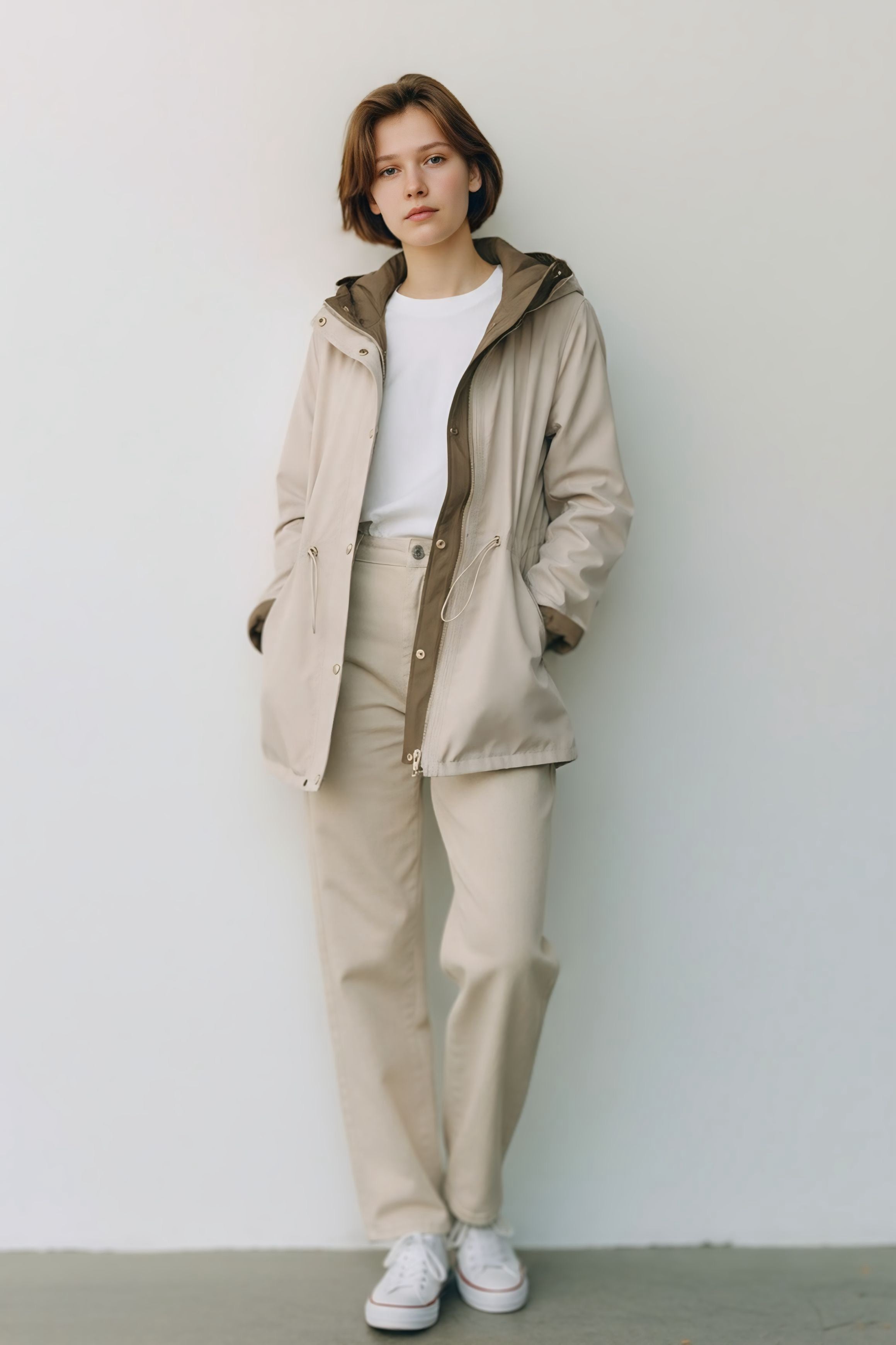 PARKA TESSUTO REVERSIBILE