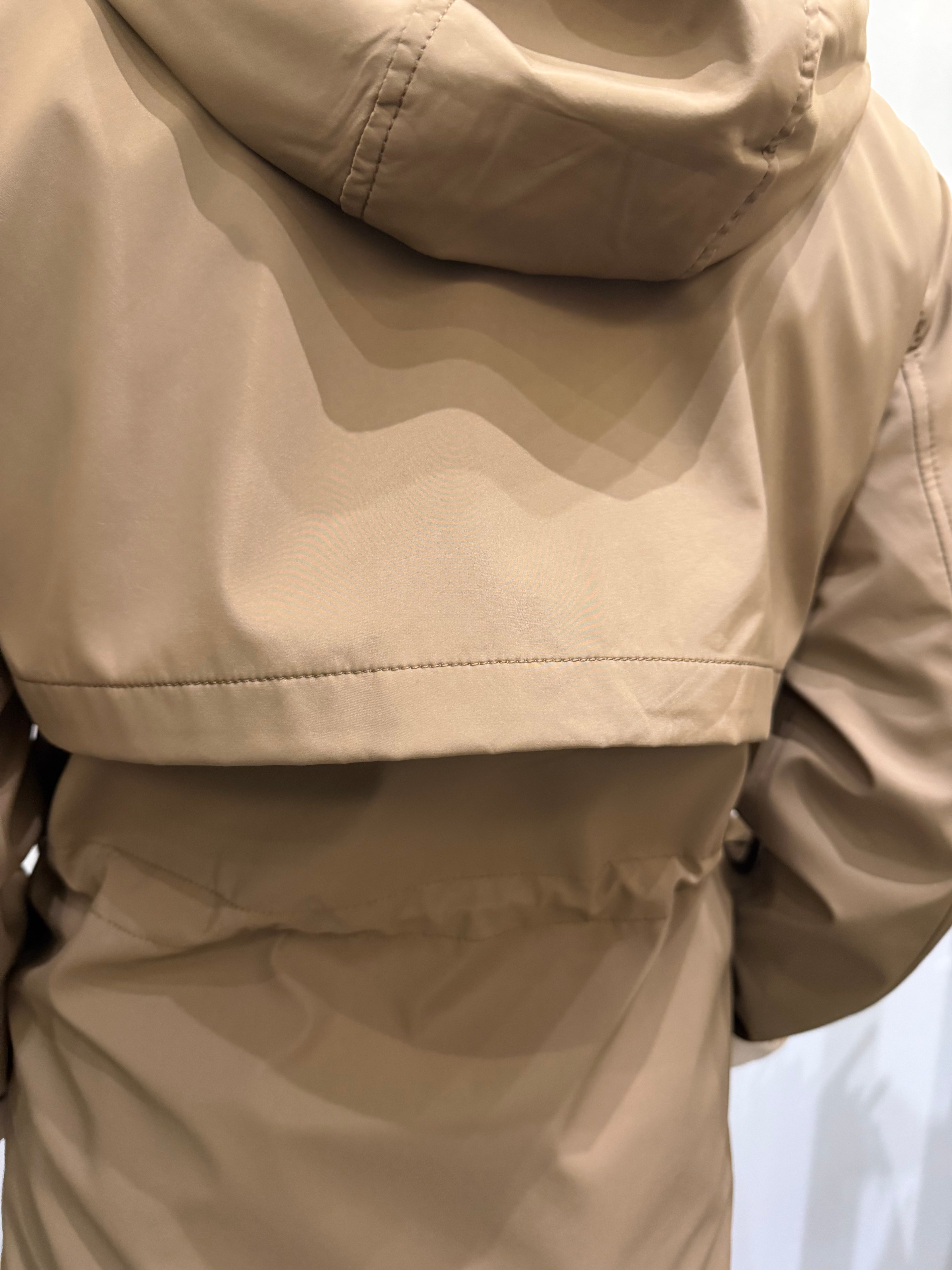 PARKA TESSUTO REVERSIBILE
