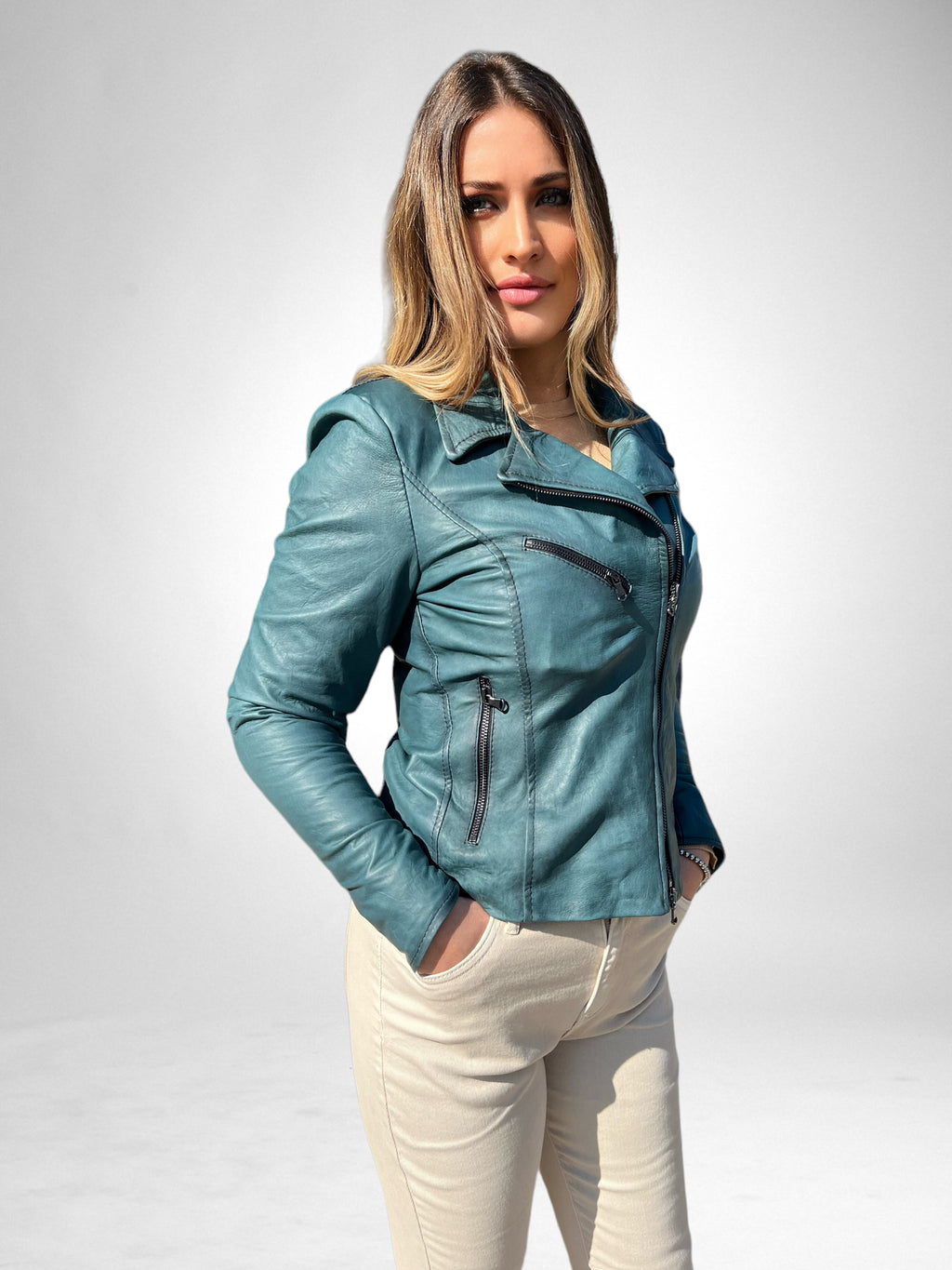 GIACCA IN VERA PELLE NAPPA