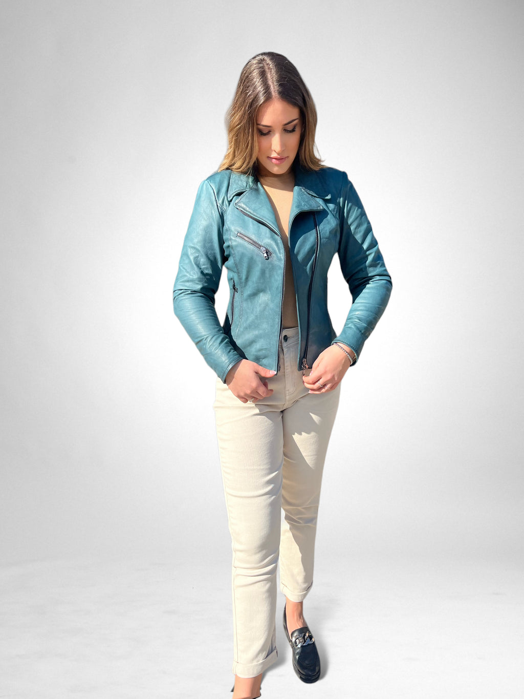 GIACCA IN VERA PELLE NAPPA