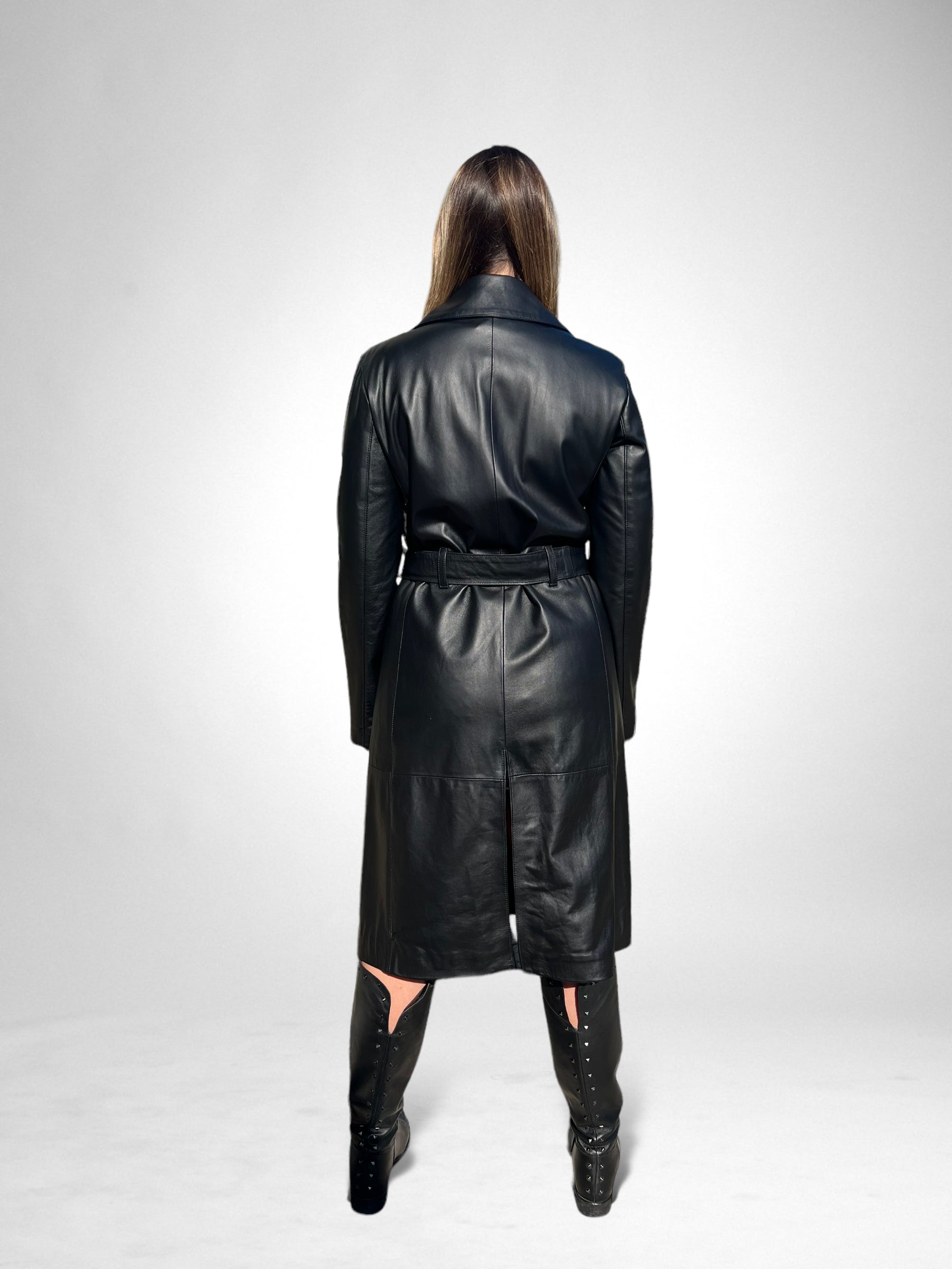 CAPPOTTO IN PELLE NAPPA